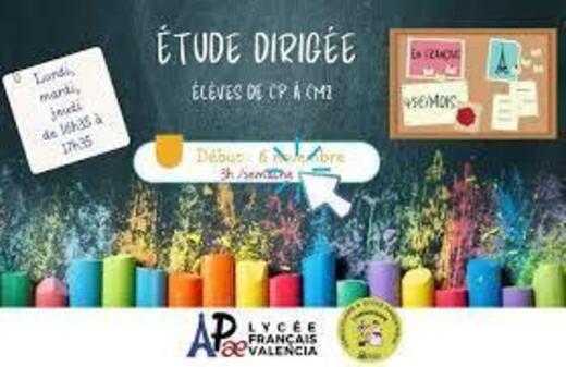 L'étude dirigée L'étude dirigée